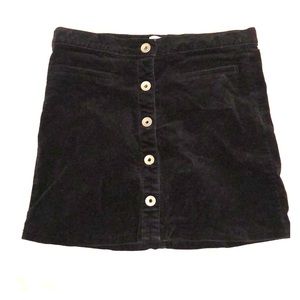 Children’s place velvet skirt